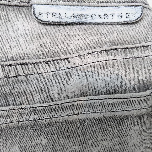 Stella McCartney Sustainable, Ethically Made Low Rise Flared Jeans, 26. - Picture 6 of 12